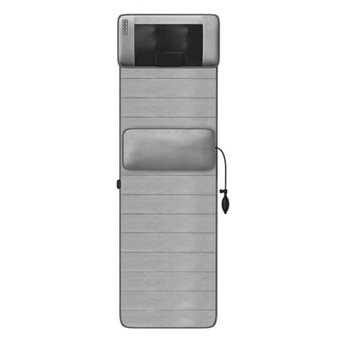 Colchon Masajeador Terapia de Calor a Temperatura Constante Colchoneta Masajeadora Electrica Diseño Plegable para Fácil Almacenamiento Apto para Espalda, Cintura y Piernas