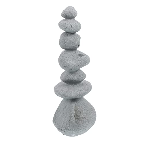 SEWOART Micro Landscape Decor Delicate Rockery Ornament for Home Office Tea and Garden Decor Durable Natural Effect Pebbles for Zen Gardens and Aquariums