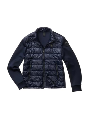 Blauer Chaqueta de plumón para hombre HEBRON 26SBLUC02207 007459 888 azul talla M