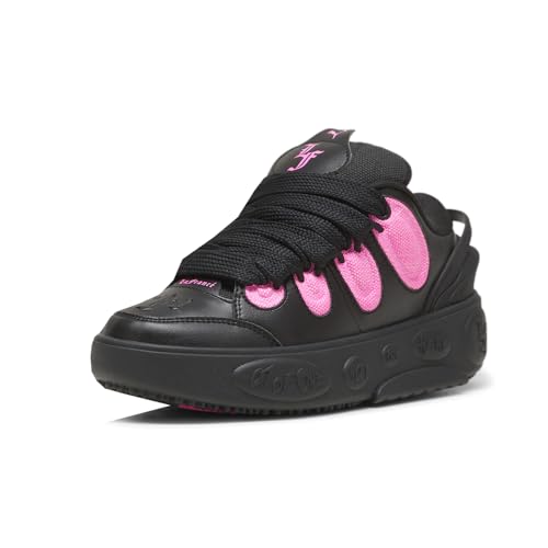 PUMA Kids Girls La Francé Untouchable Lace Up Sneakers Shoes Casual - Black - Size 4.5 M2