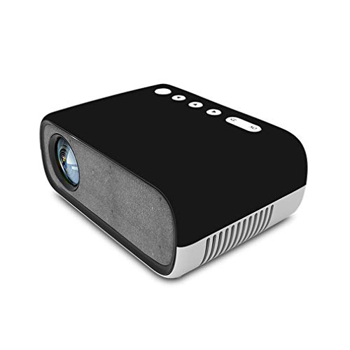 Mini Beamer, Mini tragbarer Projektor 1000 Lumen Heimkino Beamer Full HD 1080P Video Beamer Kompatibel Mit HDMI Micro SD PS4 USB AV Beamer Mini