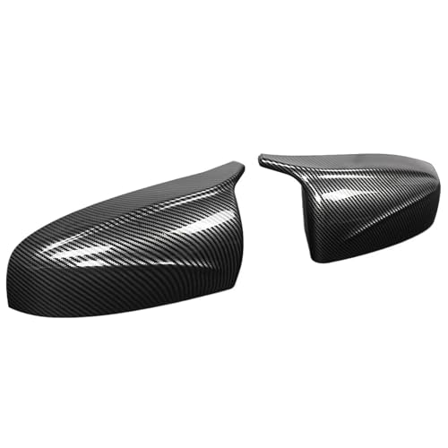 Coque de rétroviseur latéral en fibre de carbone style M pour remplacer boîtier BMW X6 E71