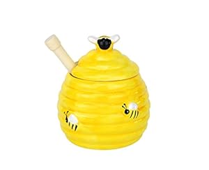 HiT 3-częściowy ceramiczny słoik do miodu