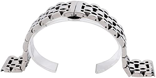 Bracelet de montre homme acier inoxydable résistant eau et usure 22mm