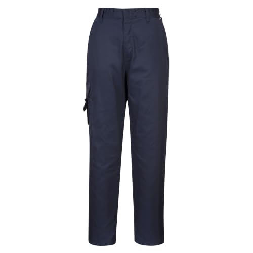 Image of Portwest C099 Women's Combat Trousers Half Elasticated Waist Button Closure