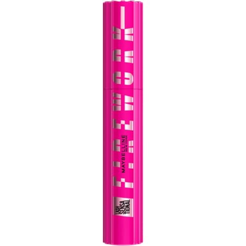 Maybelline New York – Mascara Volume & Définition - Effet Cils Déployés 360° - Tenue 24H - Sans Paquet - Sensational Firework - Couleur : Very Black