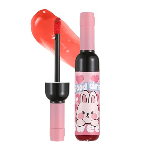 Tinte Labial Vino | Brillo Labial Nutritivo - Tinte Vino Duradero Impermeable Para Un Acabado Natural