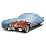 iCarCover Premium Car Cover for 1973-1977 Pontiac Grand Prix Heavy Duty Waterproof All-Weather Automobiles Custom Fit Indoor Outdoor UV Snow Protection Covers with Straps and Bag