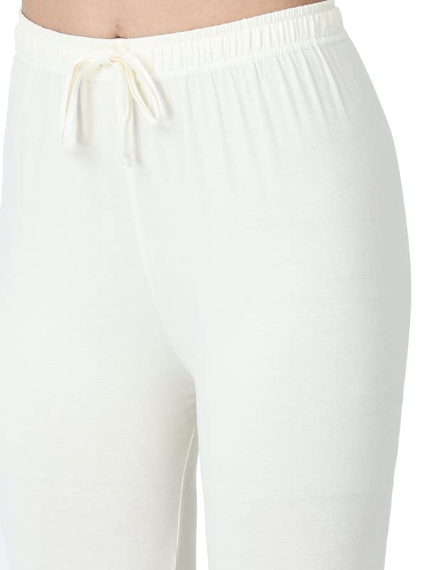 Image of Robinbosky Cotton Churidhar Leggings for Women - Stylish, Stretchable & Flattering Fit for All-Day Comfort