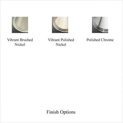 Image of Antique 26 inch Bath Faucet Riser Tubes and Connection Finish: Vibrant Polished Nickel