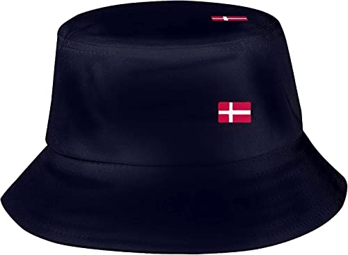 NUYFVG Sombrero de pescador con bandera de Noruega, sombrero de pescador, sombrero de sol para niños y niñas, excursiones, picnic, viajes, 2977, A329, Talla única