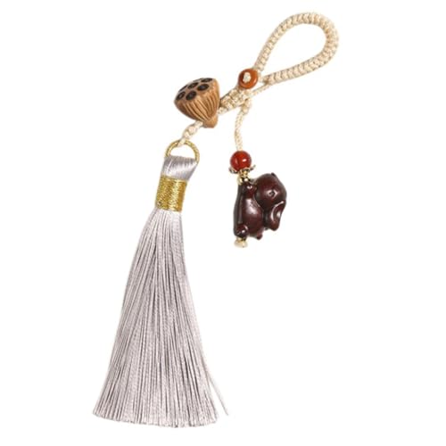 BESPORTBLE Llavero De Conejo Con Colgante De Palisandro Llavero De Conejo Colgante De Madera Llavero Decorativo Llavero De Conejo Colgantes De Madera Adorno Colgante Para Bolso