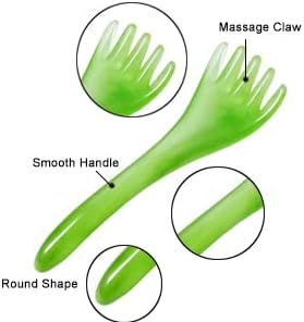 Miniatura 3 de Masajeador de cuero cabelludo, herramienta de masaje de cabeza y cuerpo, material de resina, portátil, alivio del estrés, técnica de raspado