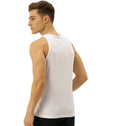 Image of Veirdo Pure Cotton Scoop Neck Regular Fit Printed Sleeveless Vest for Men & Boys (Available in Various Patterns)