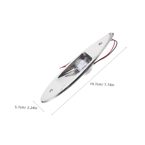 Feux de navigation LED bateau encadrés en acier inoxydable Cabilock étanches - 2