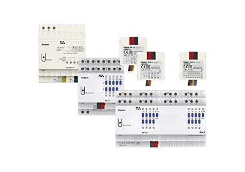 Theben 4990202 KNX Set 2 FIX - Fuente de alimentación - Regulador - Actuador de conmutación/persiana - Interfaz de botón