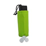 BoozeBrella by Smuggle Mug | Umbrella Hidden Alcohol Flask | Disguised Plastic Container for Sneaking Liquor | Concealed Flasks for Women & Men | Funny & Sneaky Way to Hide Liquid (Lime Green)