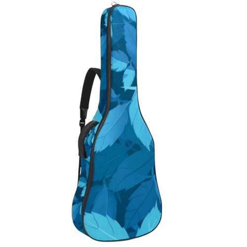 Sac pour guitare acoustique étanche, grand étui de transport multicolore 42.9x16.9x4.7 in