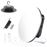 IODOO 10000mAh 4000LM 充電式キャンプライト モーションセンサーとレーダー付き 待機時間72時間 自動ライト ポータブル キャンプランタン 30W マグネット付き IPX5防水テントライト