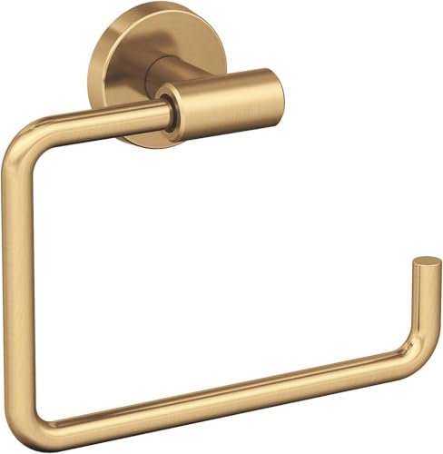 Image of Amerock Arrondi 5 inch Champagne Bronze Towel Ring