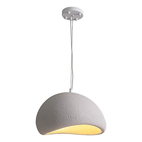 Chandelier en ciment pour éclairer une pièce sombre avec un style épuré