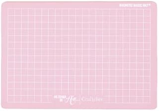 Craftelier - Magic Mat® Magnetic Self-Healing Cutting Base for Sizzix - For Dies with Your Die Cutting Machine | Pink - Dimensions 22.5 x 15.5 cm