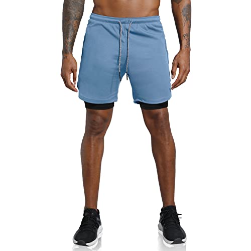 Image of IVAAN Black Polyester Shorts for Running- Regular, Gym