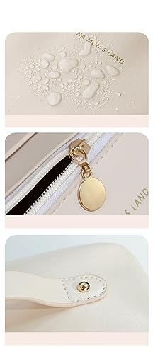 Necessaire Feminina Organizador Maquiagem Viagem (BRANCA)