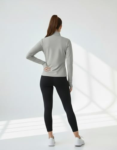 Image of PUMP'D Women's Jacket | Slim Fit | Thumb Hole Open Sleeve | With zipper | Perfect for workout