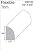 Flexible Moulding - Flexible Base Shoe Moulding - WM126 - 1/2" X 3/4" - 12' Length - Flexible Trim
