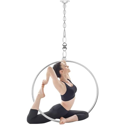 Cerceau aérien sécurisé 115 kg pour progresser en acrobatie et yoga