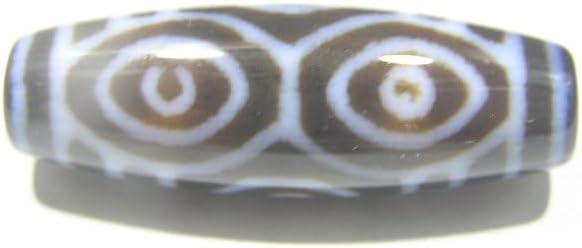 龍眼天珠 (天珠の王) チベット天珠 瑪瑙 開運招福 魔除け 厄除け 250805-2 風水堂