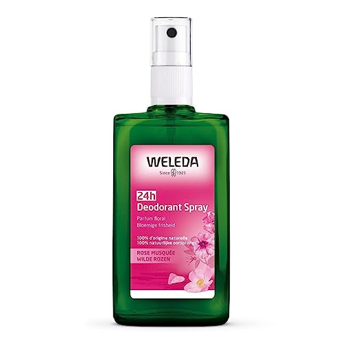 Weleda Deodorant Spray, Wild Rose, 3.4 Oz, 3.4 Ounces
