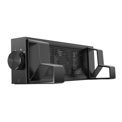 Base enfriadora ajustable para laptop RGB con 3 velocidades miniatura 1