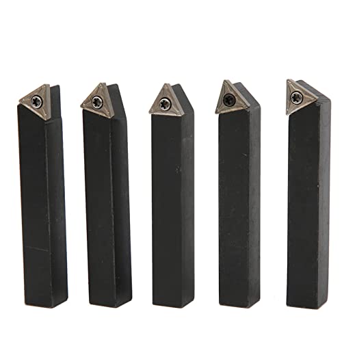 Set de herramienta de torneado indexable 3/8 pulg 5 piezas miniatura 4