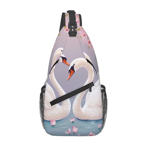 Bolso Sling para Mujeres y Hombres con Estampado Floral miniatura 1