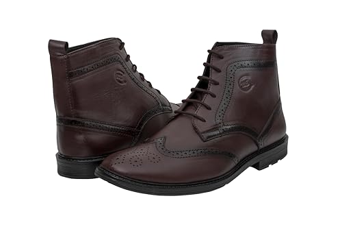 Image of Men's Handcrafted Leather Chelsea Boots - Crafting Luxury and Elegance for You Brown 7