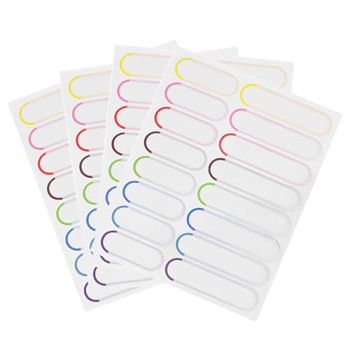 64pcs feuilles étiquettes autocollantes imperméables, étiquettes pour biberons crèche, étiquette autocollantes imperméable enfants, Pour bocaux en verre...
