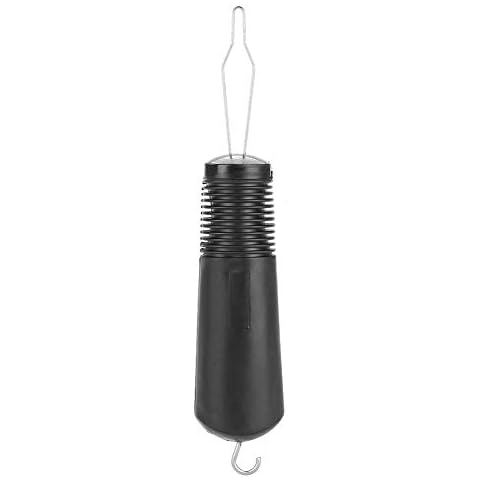 SoulQool Button Hook,Zipper Pull Helper,Button Assist Device,Dressing Aid Assist Device Tool for Arthritis,Wide Handle Grip - Shirt, Dress Clothes,Pant,Coat Snap Buttoner - Dexterity Gripper Puller Cover