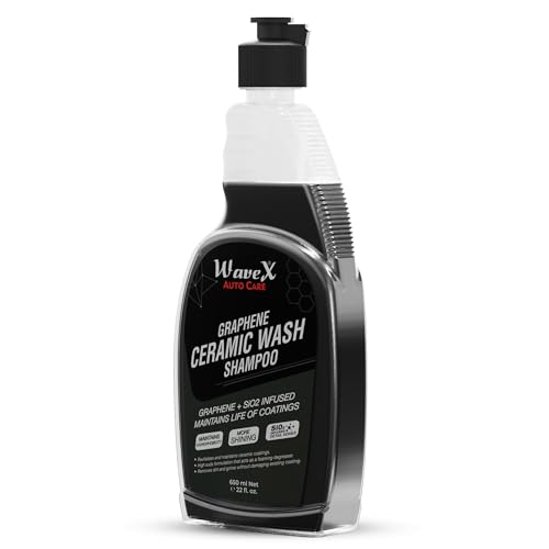 Wavex Car Shampoo Ceramic Car Wash 650 ml | Specially for Ceramic Coated Vehicles | Graphene+SiO2 Infused | Maintains Life of Coating
