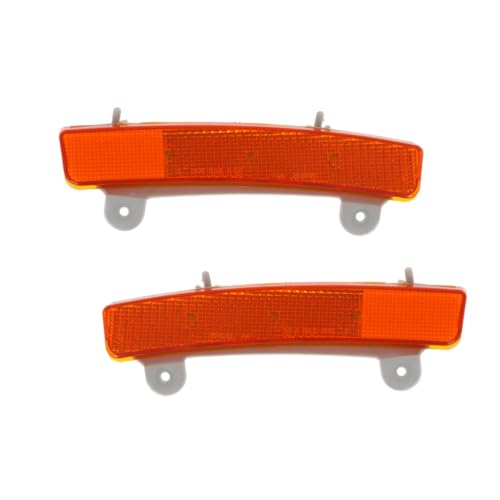 For Nissan 350Z Reflector 2003 2004 2005 Pair | Driver and Passenger Side LED NI2556101, NI2557101 | 26145-CD000, 26140-CD000