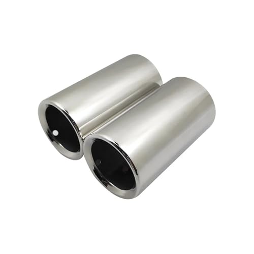 Embout Echappement Silencieux Argent pour BMW F30 E90 E92 Série 3 - 4