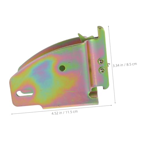 Support de prise d'extrémité pour rail de dressing design et moderne pour chambre, x2
