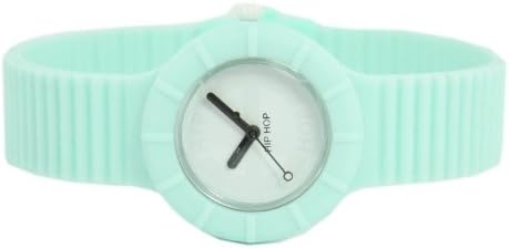 Hip Hop Ladys' Numbers Collection Watch Collection with Logo White dial 3 Hands Quartz Movement and Silicon White Strap HWU0129 - Image 3