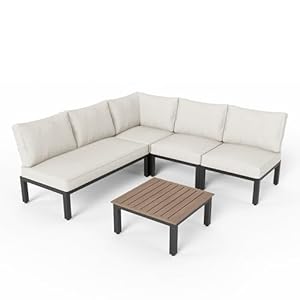 MFSTUDIO Gartenmöbel Lounge Set mit Couchtisch