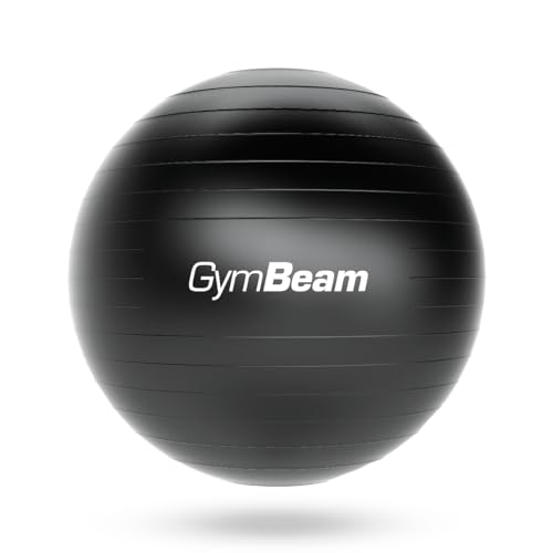 GymBeam Ballon de fitness 85 cm, maximum 200 kg, Fitball Grossesse, balle Pilates - Améliore la...