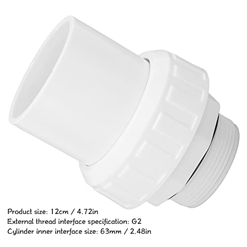 TITADONG G2 Male Thread Pool Filter Pump Adapter, Pool Pump Adapter
