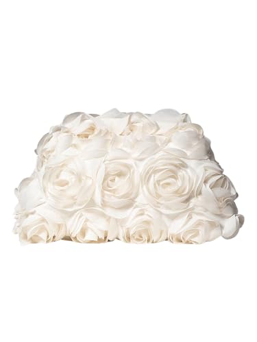 Image of Verdusa Women's 3D Flower Clutch Evening Bag Floral Purses Party Prom Handbags