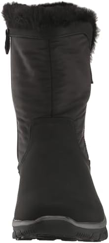 Skechers Women's Easy Going-City Rider Mid Calf Boot, Black/Black, 5.5 | Image 1