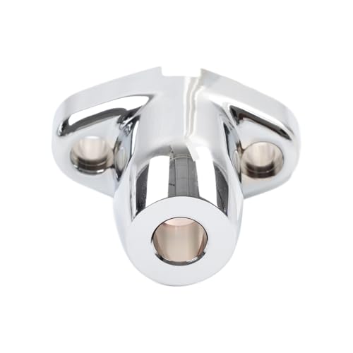 Cnfang4 1 Pc Aluminum Front Turn Signal Mount Fog Passing Auxiliary Lamp Mount Chrome Universal fits for most motorcycles.